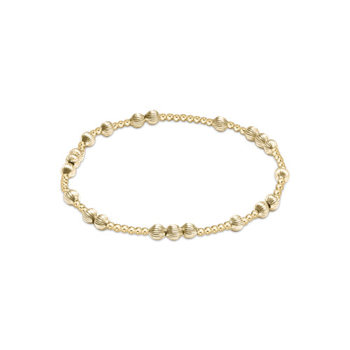 Enewton Hope Unwritten Dignity Gold 4mm Bead Bracelet