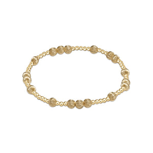 Enewton Hope Unwritten Dignity Gold 5mm Bead Bracelet