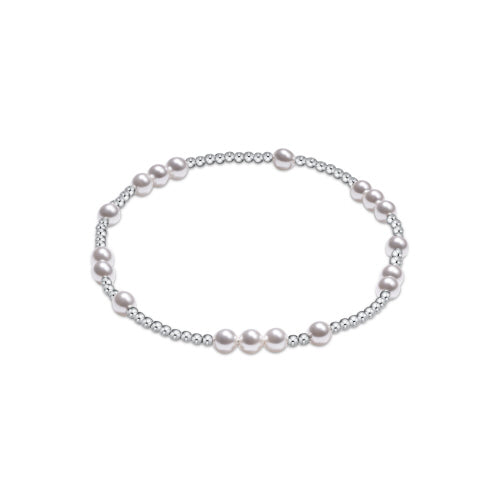 Enewton Pearl Hope Unwritten 4mm Sterling Silver Bracelet