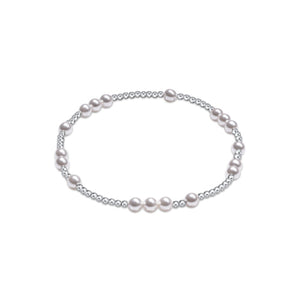 Enewton Pearl Hope Unwritten 4mm Sterling Silver Bracelet