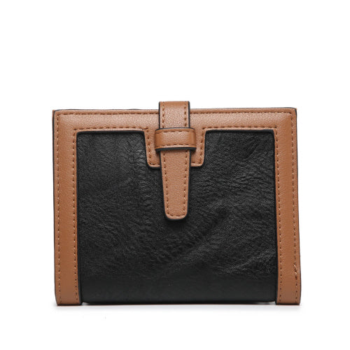 Black Bessie Canvas Wallet