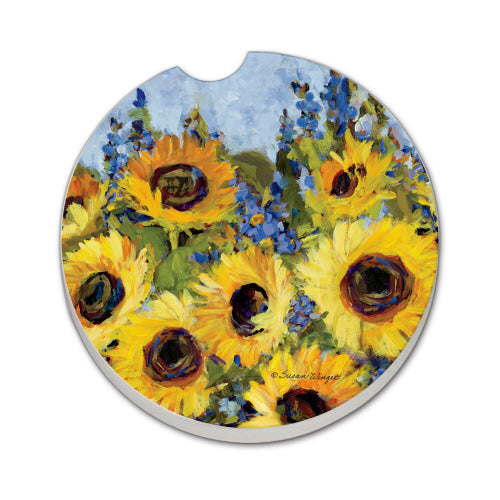 Gallery Sunfowers Car Coaster