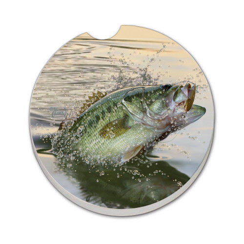 Bass Eruption Car Coaster