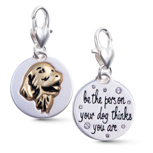 Heartfelt Emotions Medallion - Golden Retriever