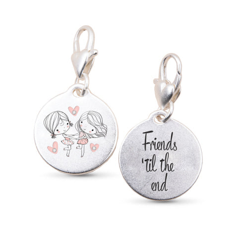 Heartfelt Emotions Medallion - Friends Til The End