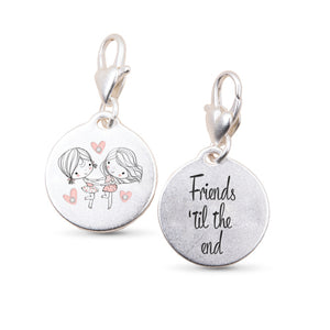 Heartfelt Emotions Medallion - Friends Til The End
