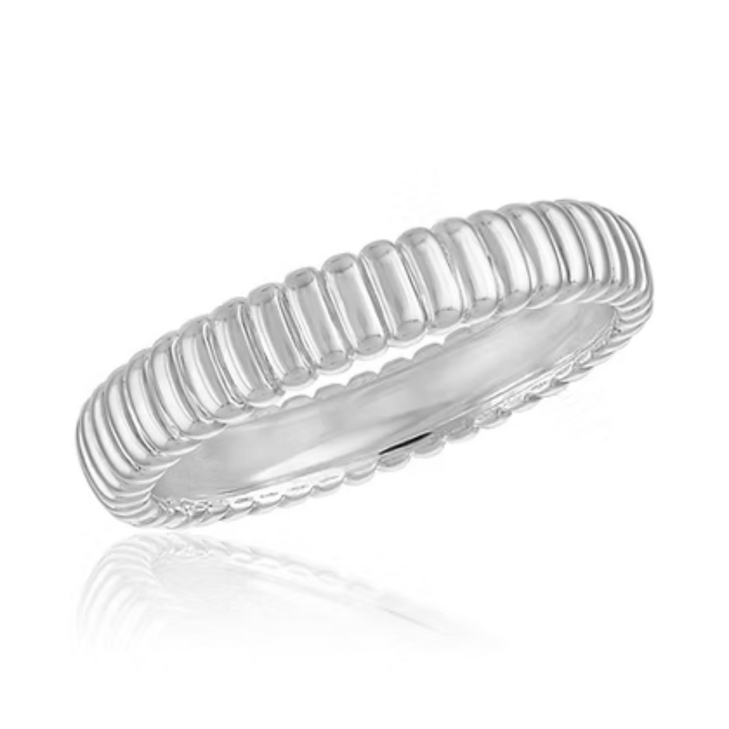 Dome Band Stacks Ring