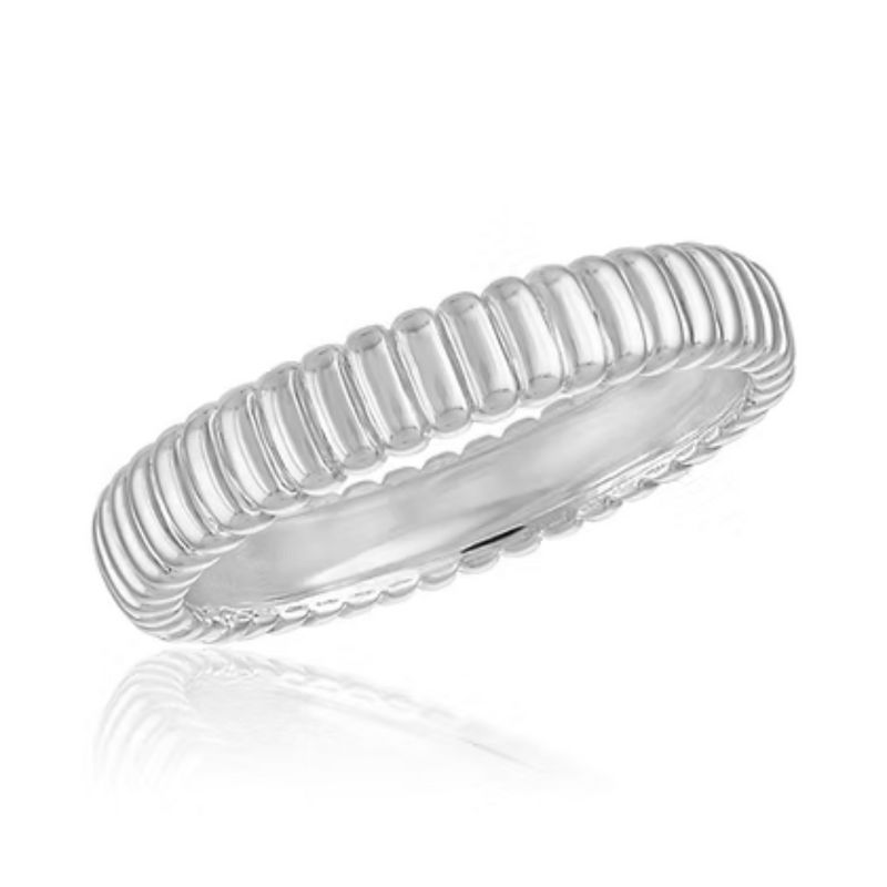 Dome Band Stacks Ring