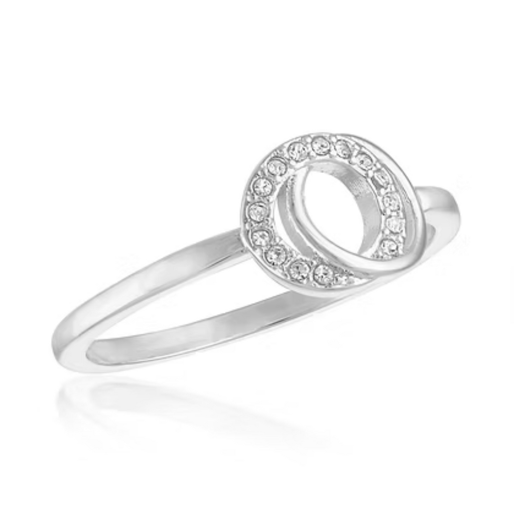 Interlocking Circles Stacks Ring