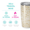 Swig Glamazon Gold Travel Mug (22 oz)