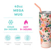 Swig Full Bloom Mega Mug (40 oz)