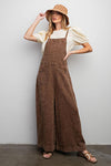 Here I Am Chocolate Brown Jumpsuit