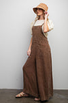 Here I Am Chocolate Brown Jumpsuit