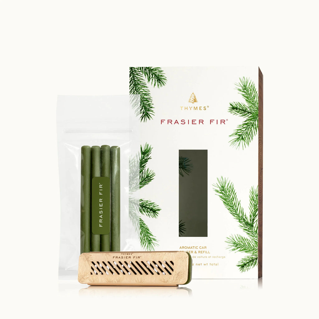 Thymes Frasier Fir Car Diffuser Kit