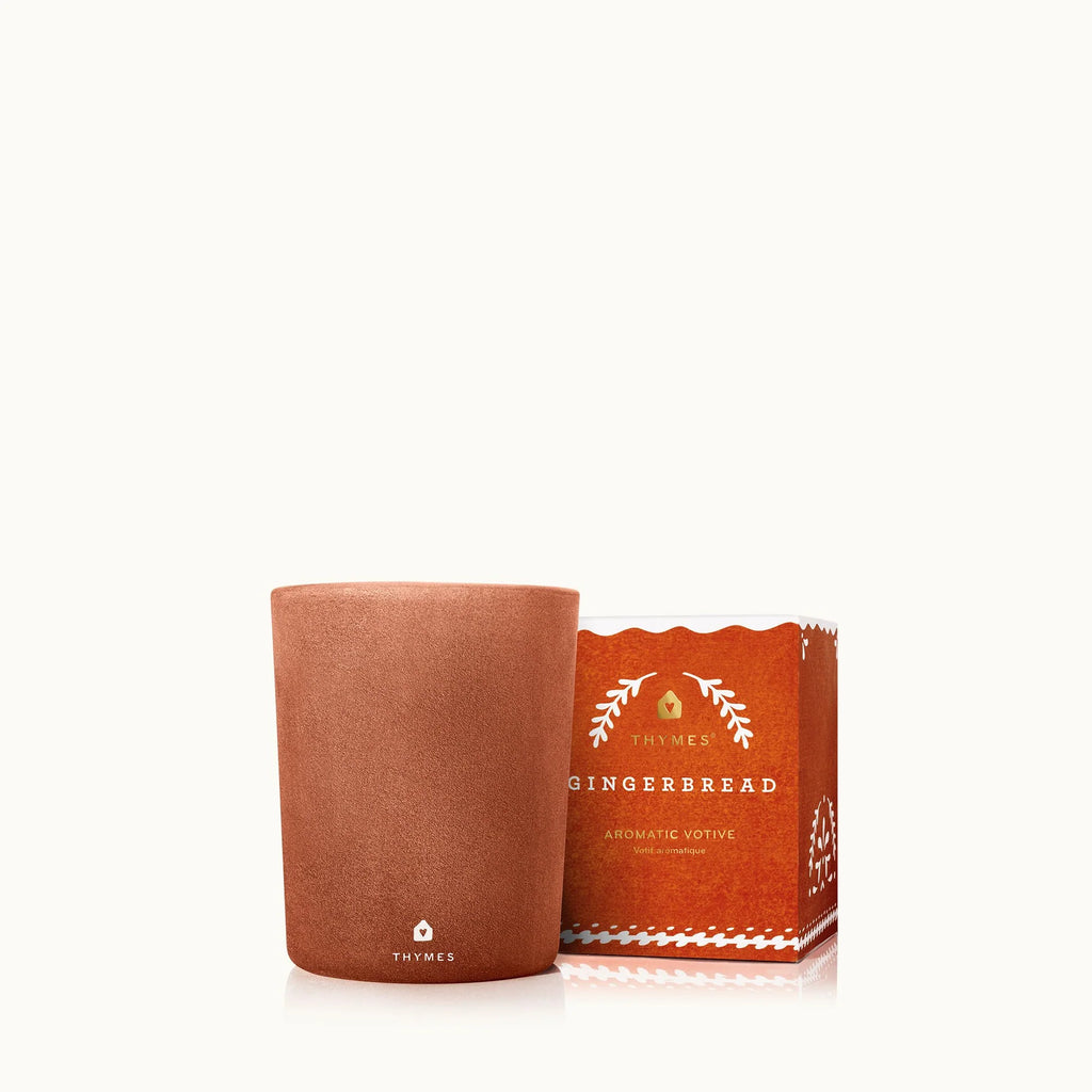 Gingerbread Thymes Poured Votive Candle