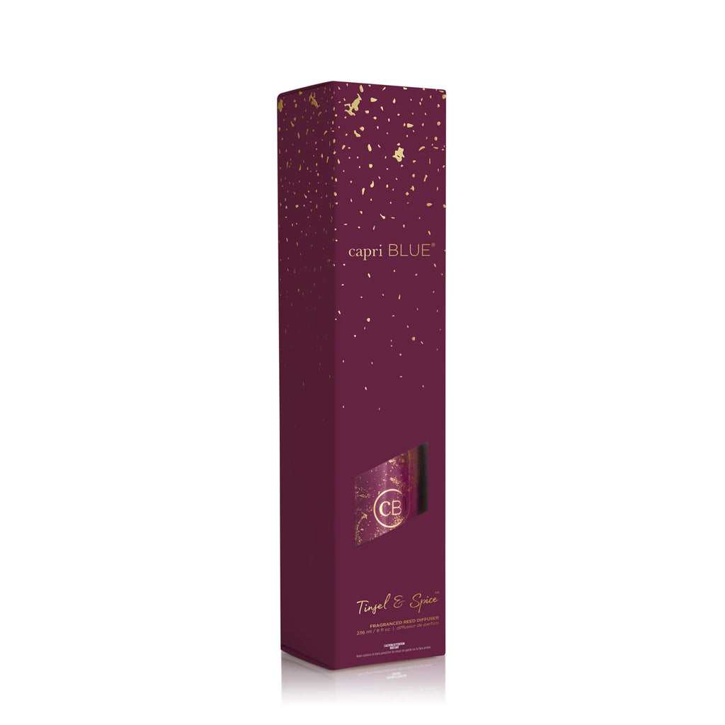 Tinsel & Spice Capri Blue Glimmer Reed Diffuser