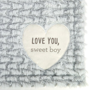 Tuck You In Wishes Baby Boy Blanket