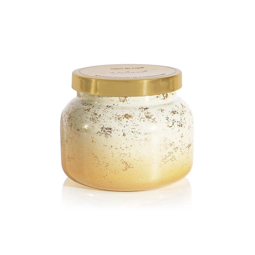 Volcano Glam Capri Blue 28oz Oversized Glimmer Candle