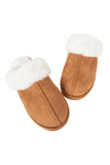 Chestnut Faux Fur Katydid Slip-On House Shoes