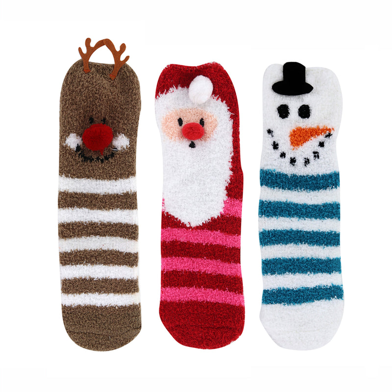Christmas Fuzzy Socks
