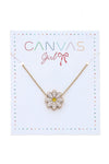 Zoey White Daisy Delicate Kid's Necklace