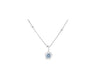 Stia CZ Bezel Birthstone Necklace