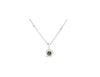 Stia CZ Bezel Birthstone Necklace