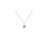 Stia CZ Bezel Birthstone Necklace