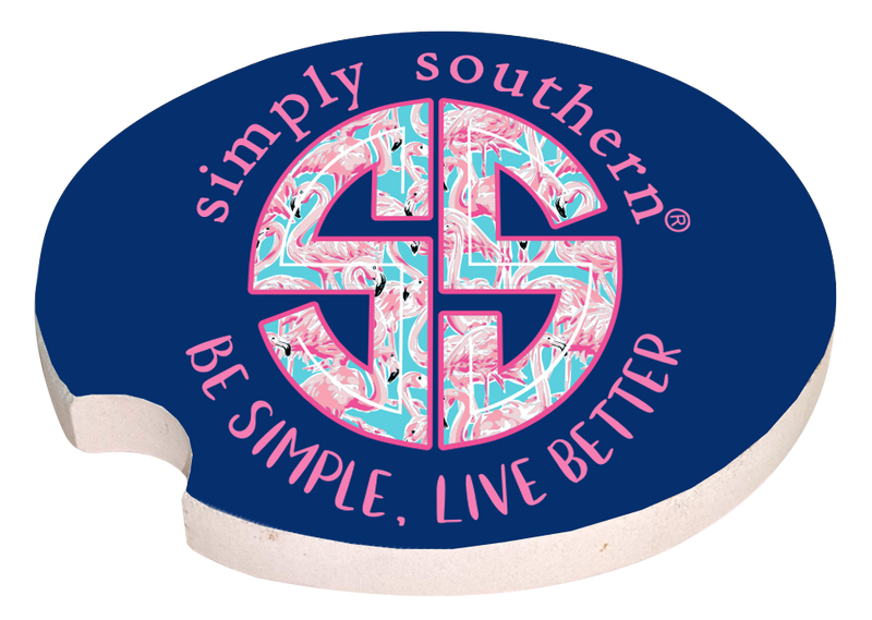 Be Simple, Live Better Simply Southern Car Coaster