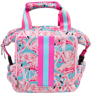 Simply Southern Flamingo Neoprene Cooler