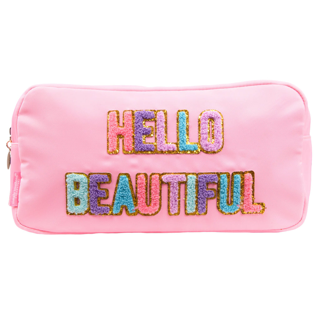 Hello Beautiful Simply Southern Sparkle Bag Case