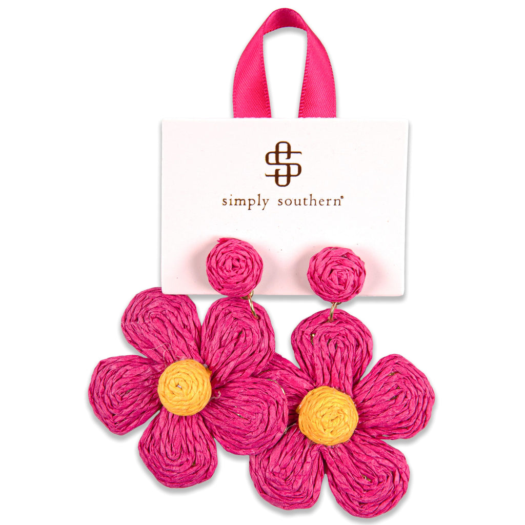 Flower Simply Southern Statement Earrings