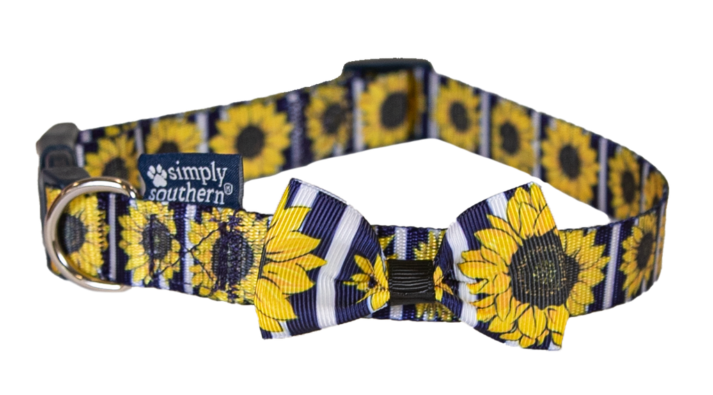 Sunflower Simply Southern Collar & Leash