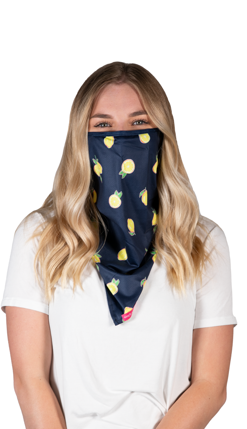Simply Southern Lemons Fashion Face Cover