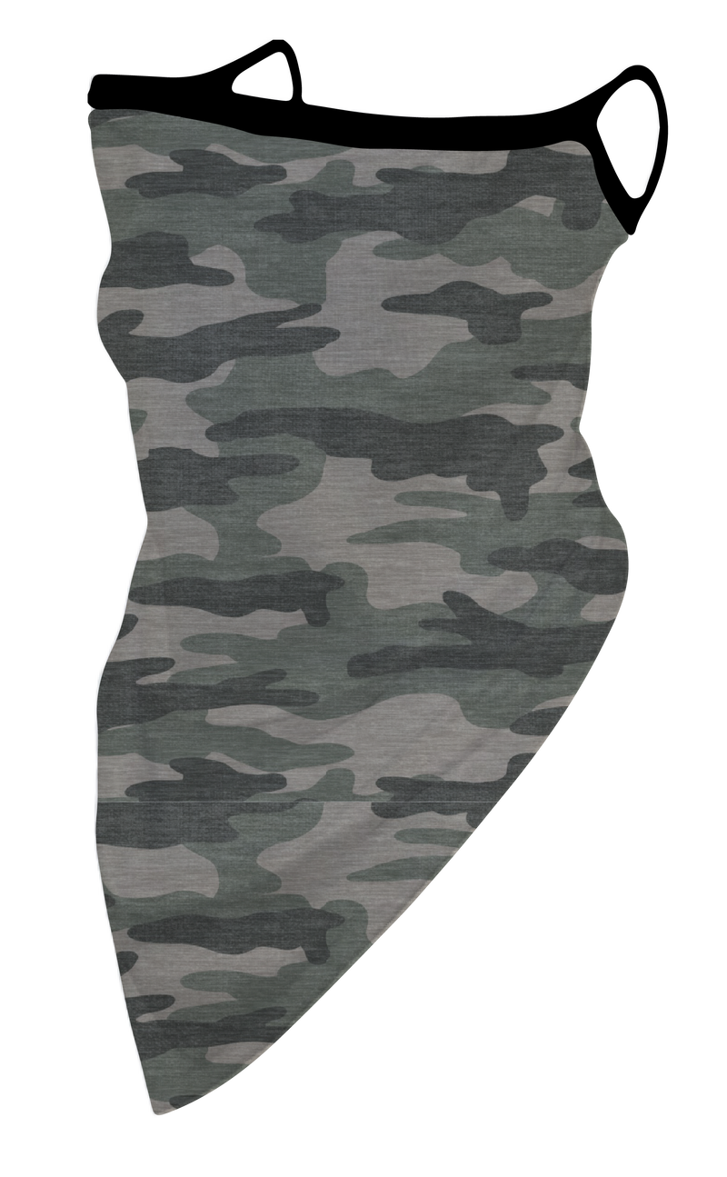 Simply Southern Green Camo Guys Fashion Face Cover