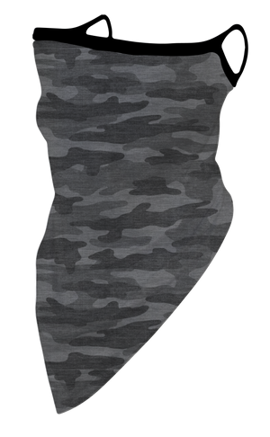Simply Southern Gray Camo Guys Fashion Face Cover
