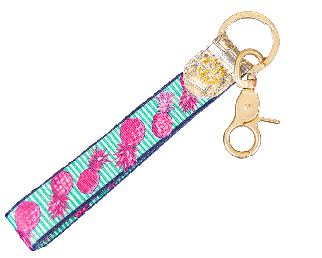 Pineapple Simply Southern Keyfob