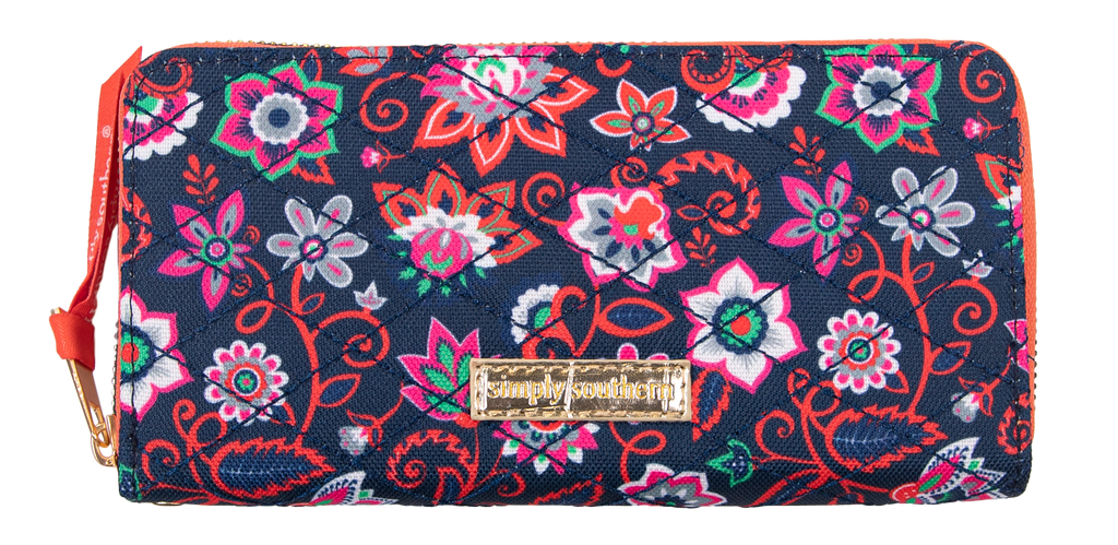 Floral Simply Southern Phone Wallet
