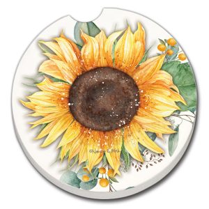 Sunflower Fields Car Coaster