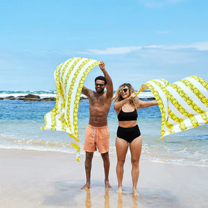 Smiley Dock & Bay Cabana Quick Dry Towel