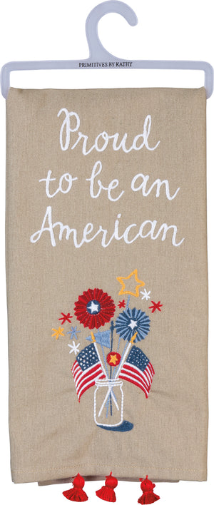 Proud to be an American Kitchen Towel