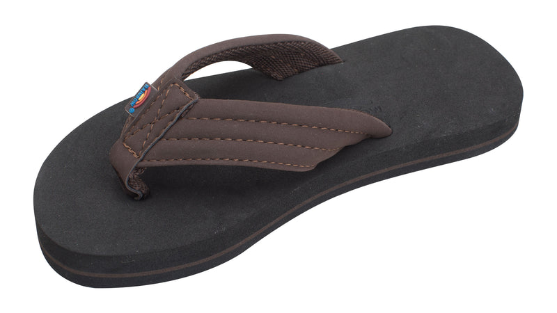 Kid's Grombows Rainbow Sandals -Brown