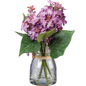 Purple Lilac Botanical Jar