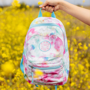 Pura Vida Happy Tie Dye Mini Backpack