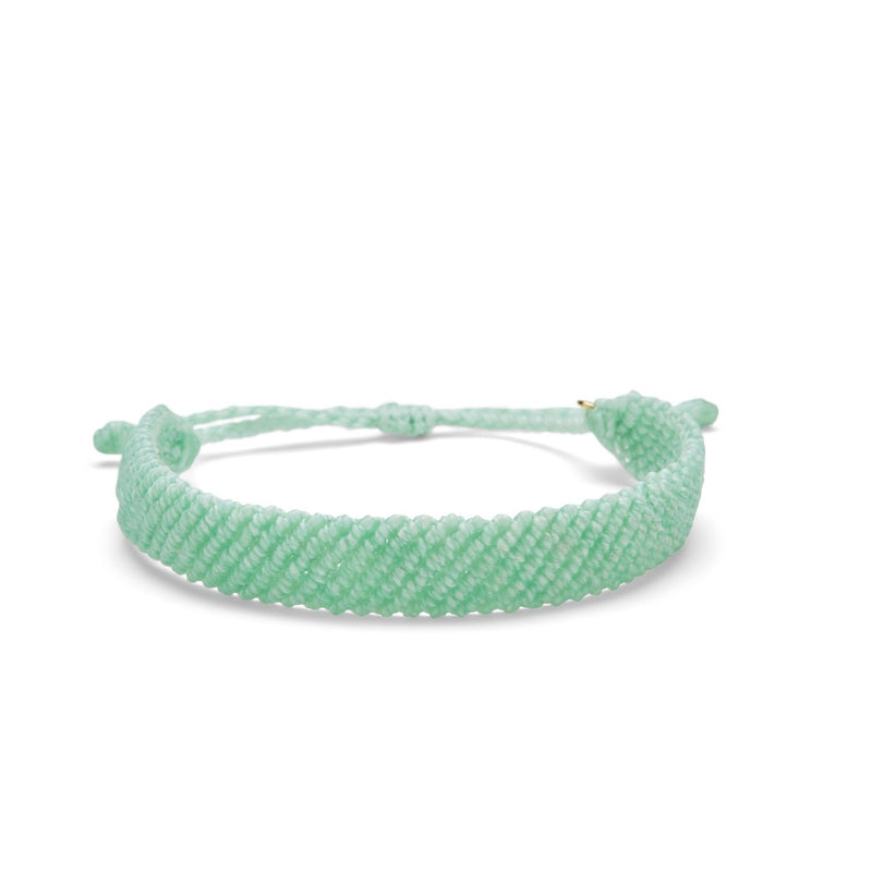 Pura Vida Flat Braided Bracelet - Winter Fresh
