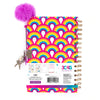 Rainbow Bright Locking Activity Journal