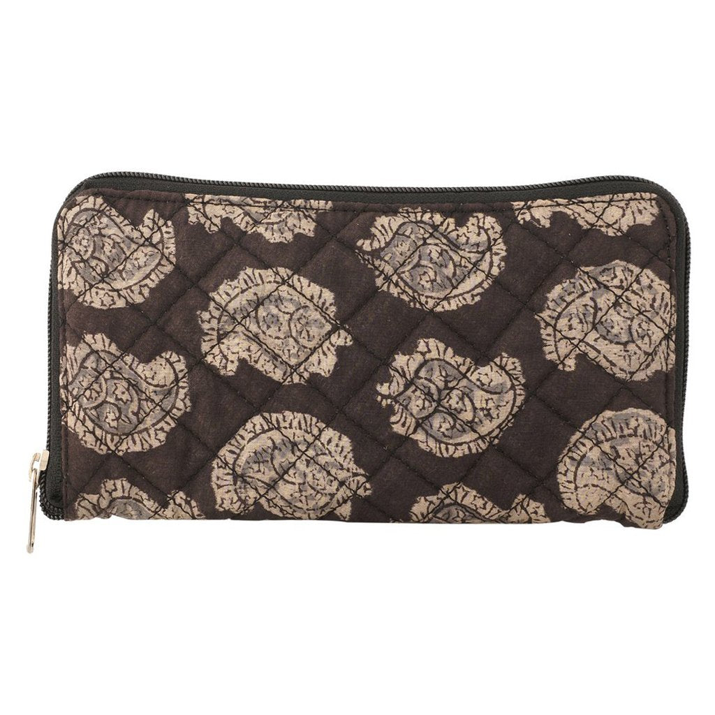 Kalamkari Printed Cotton Wallet