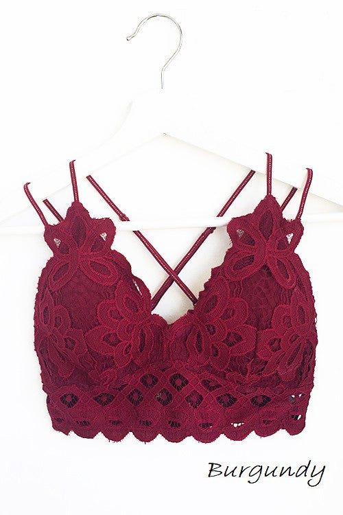 Amazing Lace Crocheted Bralette