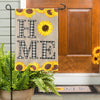 Sunflower Home Garden Burlap Flag
