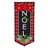 Christmas Joy Everlasting Impressions Textile Décor Flag